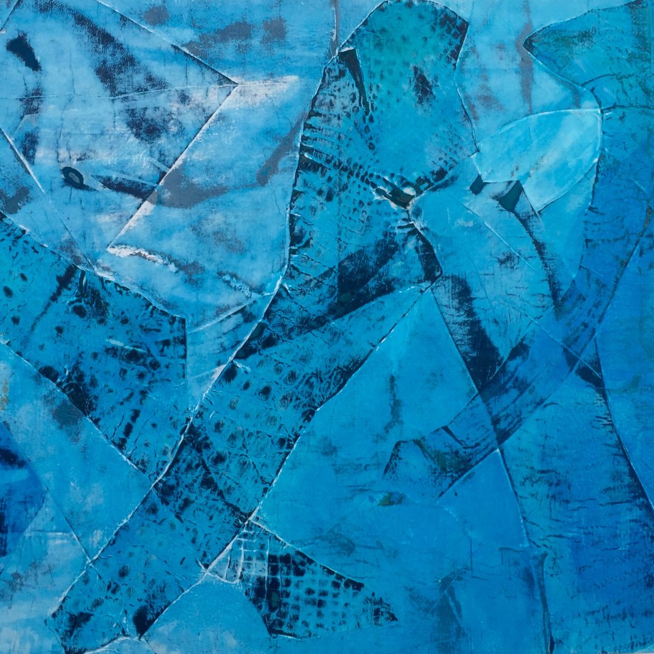 Collages de peau et encres